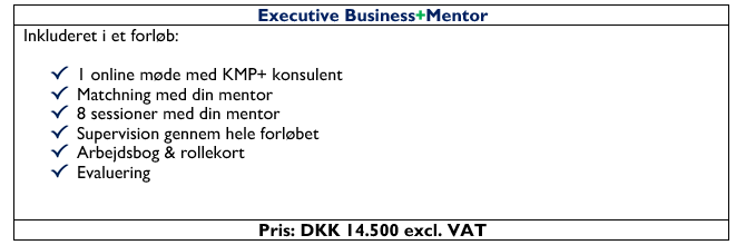 executive mentor DK